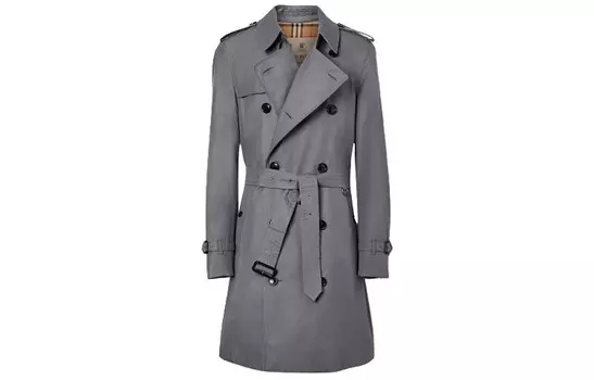Тренчкот мужской серый Burberry
