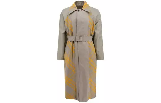 Тренчкот мужской серый Burberry, серый