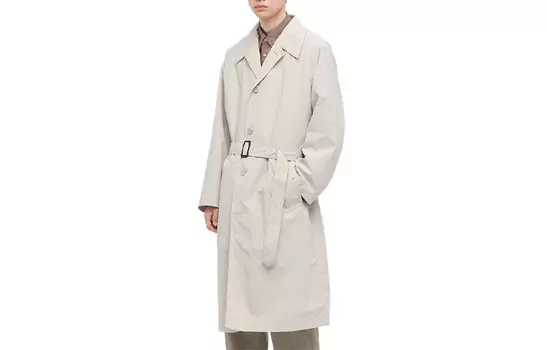 Тренчкот мужской Uniqlo, 30 кремовый