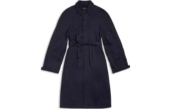 Тренчкот мужской темно-синий Balenciaga, темно-синий