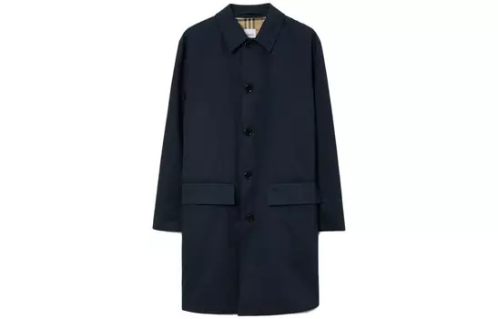 Тренчкот мужской темно-синий Burberry, синий