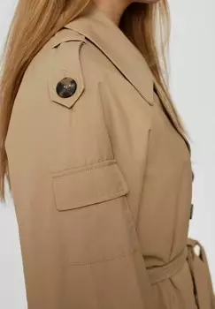 Тренчкот NUELLIE Nmph, светло-коричневый