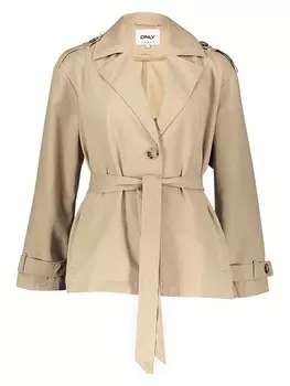 Тренчкот ONLY, бежевый