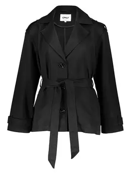 Тренчкот ONLY, черный