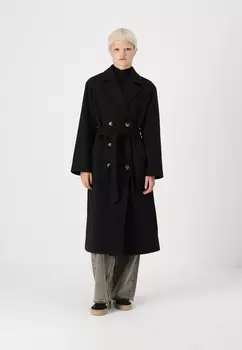 Тренчкот PCMARBEL Pieces, черный