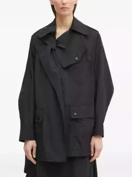 Тренчкот с поясом KENZO, черный
