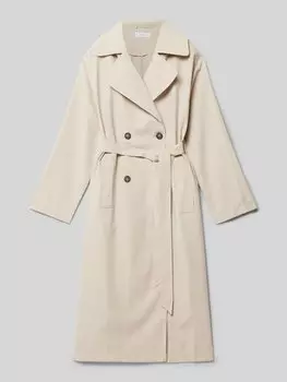 Тренчкот с поясом-завязкой модель 'nantes' Mango, бежевый