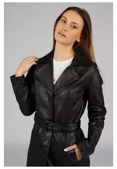 Тренчкот SELORAINE 7eleven, черный