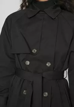 Тренчкот TAILLENGRTEL VILA, антрацит