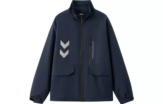 Тренчкот унисекс Hummel, черный