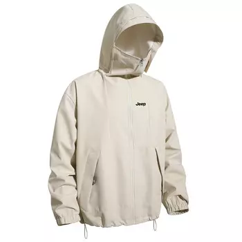 Тренчкот унисекс Jeep, бежевый