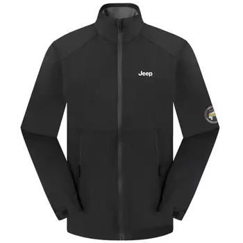 Тренчкот унисекс Jeep, черный