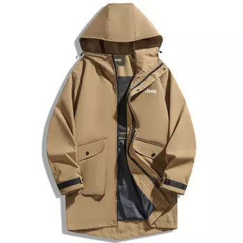 Тренчкот унисекс Jeep, черный