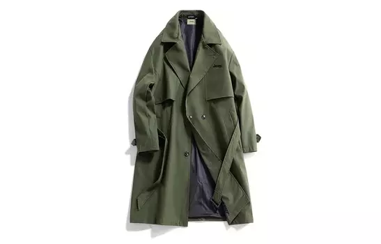 Тренчкот унисекс Jeep, цвет Dark Khaki