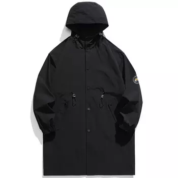 Тренчкот унисекс Jeep, цвет Ink Black