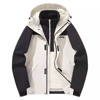 Тренчкот унисекс Jeep, цвет Khaki/Black