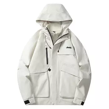 Тренчкот унисекс Jeep, светло-бежевый