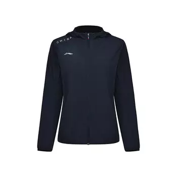 Тренчкот унисекс темно-синий Lining