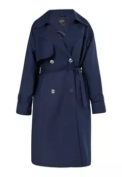 Тренчкот usha, темно-синий