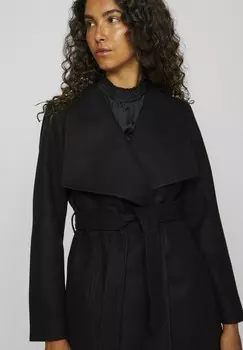 Тренчкот VILA Petite, черный