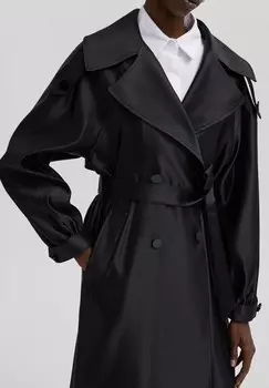 Тренчкот WITH WAIST DETAIL Touch Priv, черный