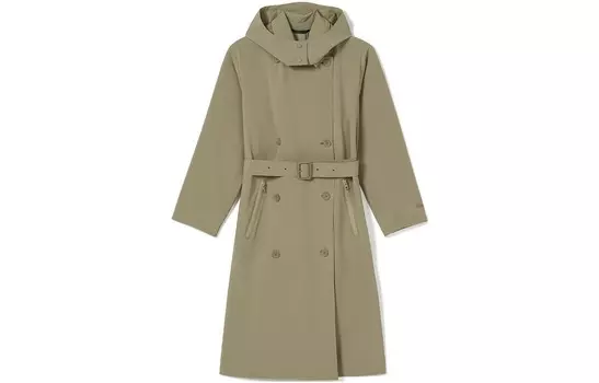 Тренчкот женский кофейный Lacoste