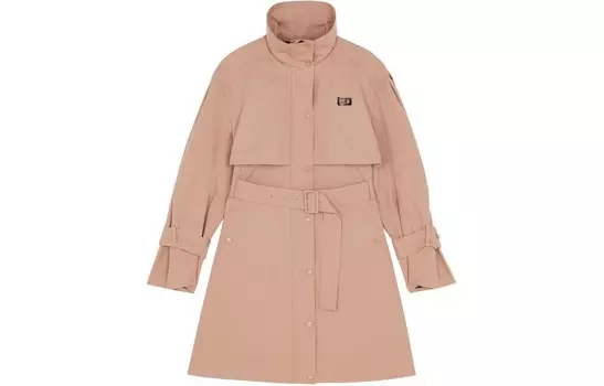 Тренчкоты женские розовый Onitsuka Tiger, розовый