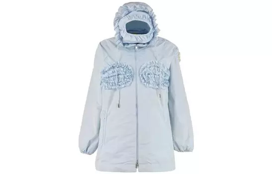 Тренчкоты женские синий Moncler