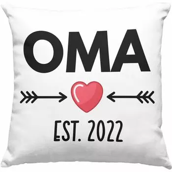 Тренд - Бабушка 2022 Ты будешь бабушкой Подарок Объявление о беременности Бабушка-сюрприз Детская декоративная подушка с наполнителем 40х40 (розовый) Trendation