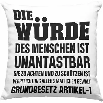 Тренд - Юридический подарок Декоративная подушка с наполнителем 40 х 40 см с поговоркой для юриста Идеи подарков Веселый экзамен Государственный экзамен (зеленый) Trendation