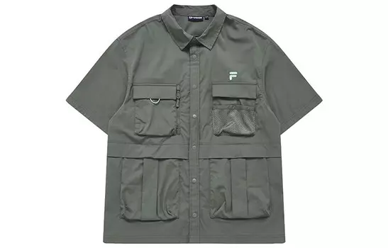 Трендовая куртка Fila Fusion с короткими рукавами, зеленый