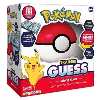 Тренер покемонов Guess Kanto Edition Карточная игра ZAN POKEMON TRIVIA