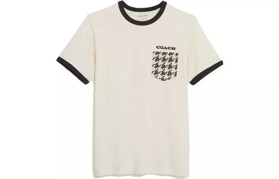 ТРЕНЕРА Мужская футболка COACH, цвет Beige