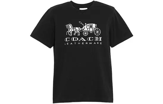 ТРЕНЕРА Мужская футболка COACH, цвет Black