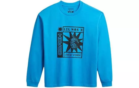 ТРЕНЕРА Мужская футболка COACH, цвет Blue