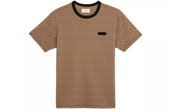 ТРЕНЕРА Мужская футболка COACH, цвет Brown