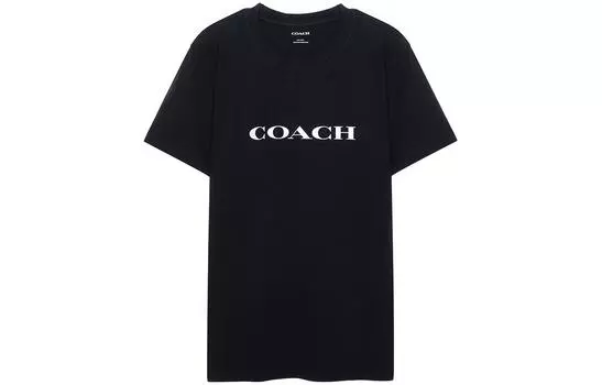 ТРЕНЕРА Женская футболка COACH, цвет Black