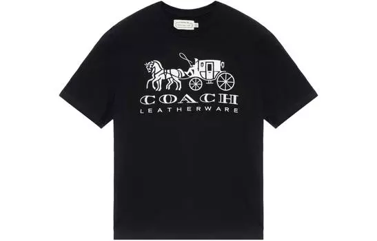 ТРЕНЕРА Женская футболка COACH, цвет Black