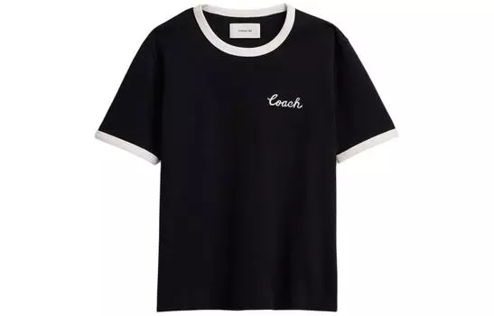 ТРЕНЕРА Женская футболка COACH, цвет Black
