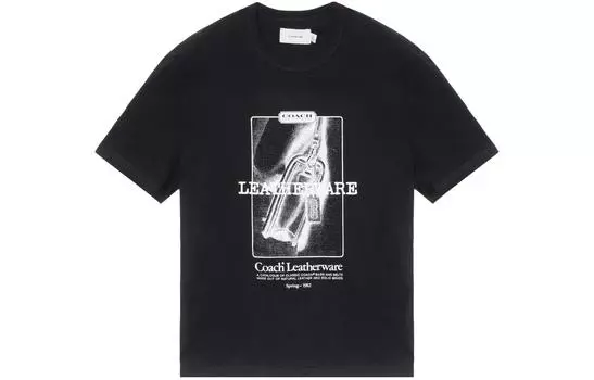 ТРЕНЕРА Женская футболка COACH, цвет Black