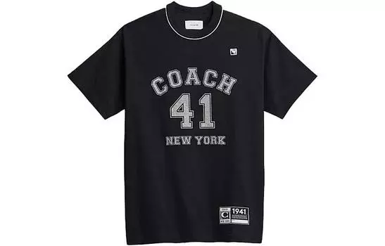 ТРЕНЕРА Женская футболка COACH, цвет Black