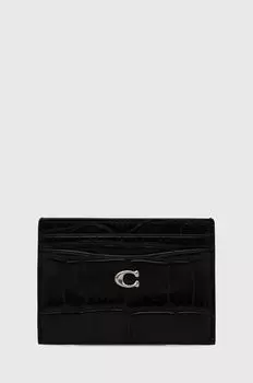 Тренерский кошелек Coach, черный