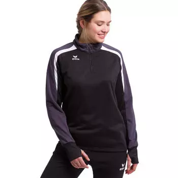 Толстовка Erima Trainingstop Liga 2.0, черный/белый