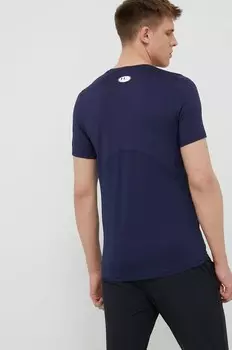 Тренировочная футболка 1361683410 Under Armour, темно-синий