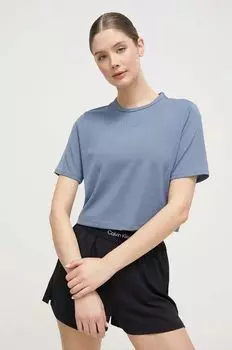 Тренировочная футболка Calvin Klein Performance, синий