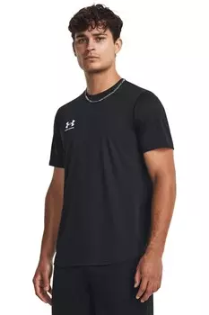 Тренировочная футболка Challenger с короткими рукавами Under Armour, черный