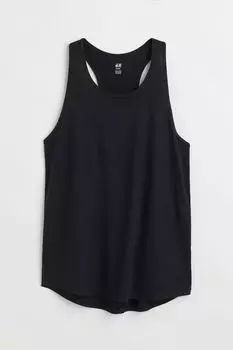 Тренировочная футболка H&amp;M, черный