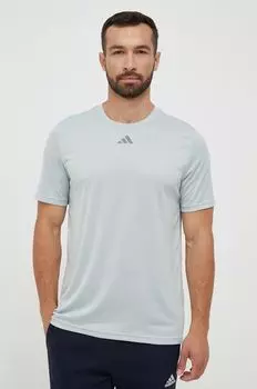 Тренировочная футболка HIIT SLG adidas, зеленый