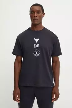 Тренировочная футболка Project Rock Under Armour, черный