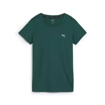 Тренировочная футболка PUMA "PERFORMANCE TEE W", зеленый
